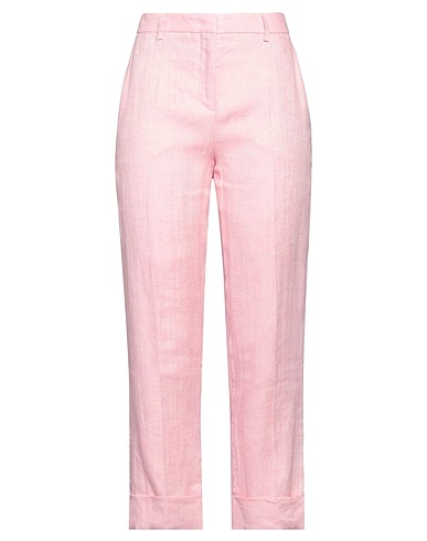 INCOTEX Casual pants BY SLOWEAR Pink 100% Linen