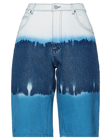ALBERTA FERRETTI Denim shorts Blue 100% Cotton