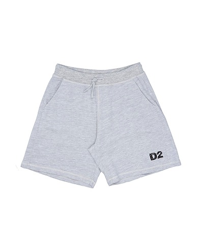 DSQUARED2 Shorts & Bermuda Light grey 92% Cotton, 8% Rayon
