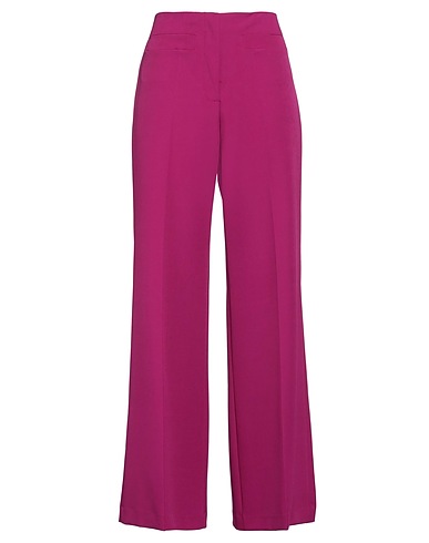 BIANCOGHIACCIO Casual pants Mauve 97% Polyester, 3% Elastane