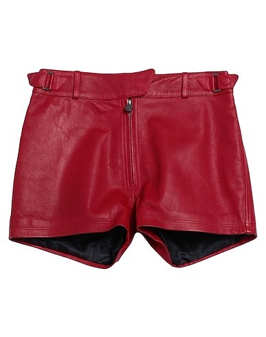 MATCHLESS Pantalone pelle Rosso 100% Pelle