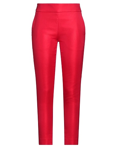 MOSCHINO Pantalone Rosso 60% Cotone, 40% Viscosa