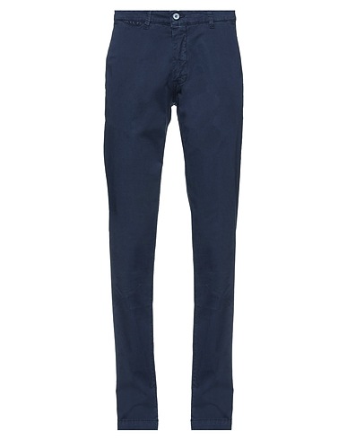 SEI TRE SEI Casual trouser Midnight blue 97% Cotton, 3% Elastane