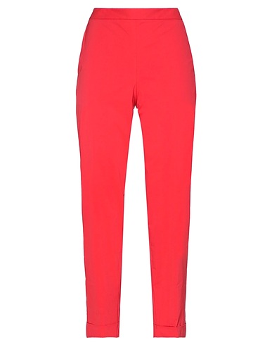 LIVIANA CONTI Pantalone Rosso 64% Cotone, 31% Poliammide, 5% Elastan
