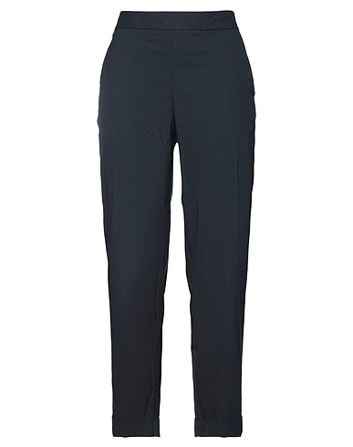 LIVIANA CONTI Casual trouser Black 64% Cotton, 31% Polyamide, 5% Elastane