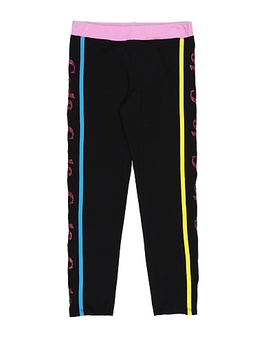 GCDS MINI Leggings Nero 90% Cotone, 10% Lycra®