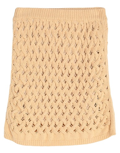 JIJIL Mini skirt Sand 50% Cotton, 50% Acrylic