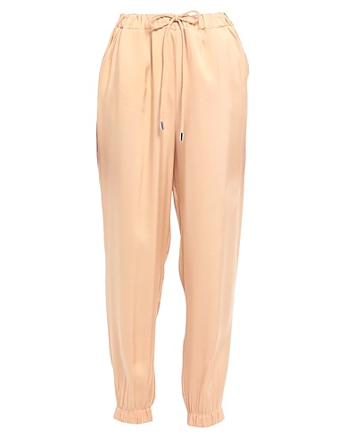 MANILA GRACE Pantalone Beige 100% Viscosa