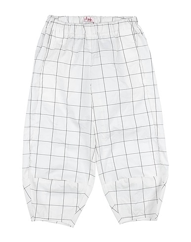 IL GUFO Casual pants White 63% Cotton, 37% Polyester
