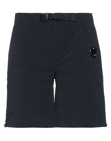 C.P. COMPANY Shorts & Bermuda Black 88% Polyamide, 12% Elastane