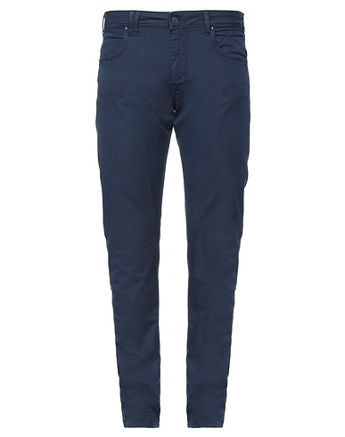 CYCLE Casual pants Midnight blue 98% Cotton, 2% Elastane
