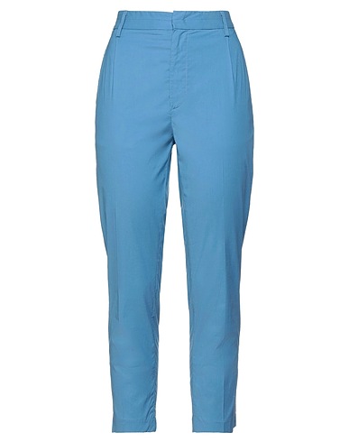 DONDUP Casual trouser Pastel blue 52% Lyocell, 44% Cotton, 4% Elastane