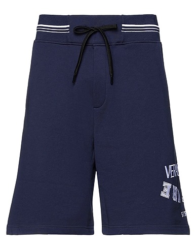 VERSACE JEANS COUTURE Shorts & Bermuda Blue 100% Cotton