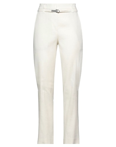 BRUNELLO CUCINELLI Casual pants Ivory 65% Linen, 34% Cotton, 1% Elastane, Brass, Ecobrass