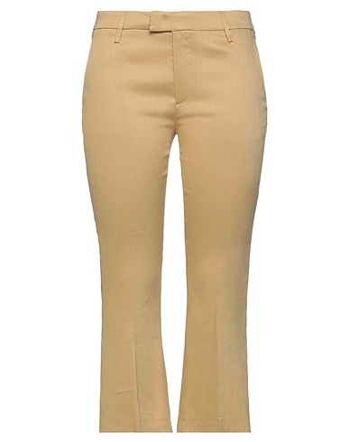 DONDUP Casual trouser Sand 61% Linen, 36% Viscose, 3% Elastane