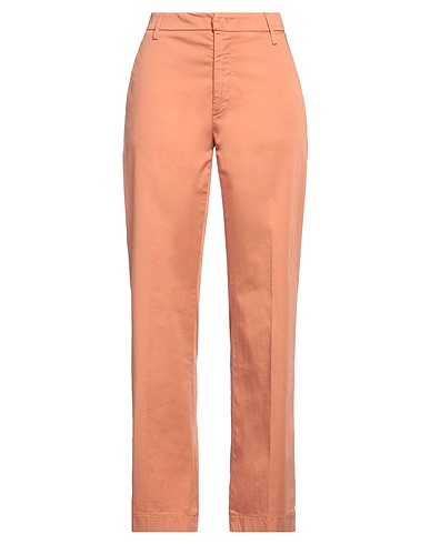 DONDUP Casual pants Apricot 97% Cotton, 3% Elastane