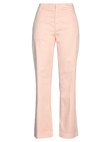 DONDUP Casual trouser Light pink 97% Cotton, 3% Elastane
