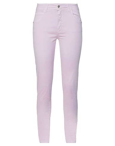 REVISE CONCEPT Casual trouser Lilac 100% Cotton