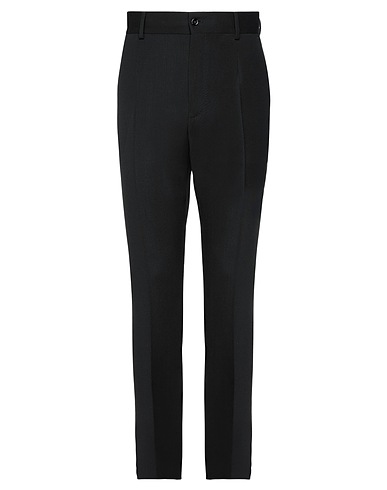 DOLCE&GABBANA Casual trouser Black 100% Virgin Wool