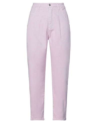 REVISE CONCEPT Casual pants Lilac 100% Cotton