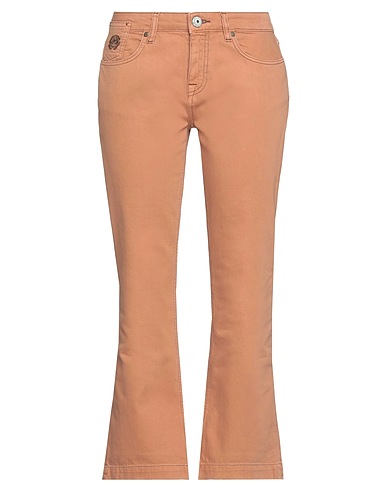 MALÌPARMI Bootcut Jeans Camel 100% Cotton