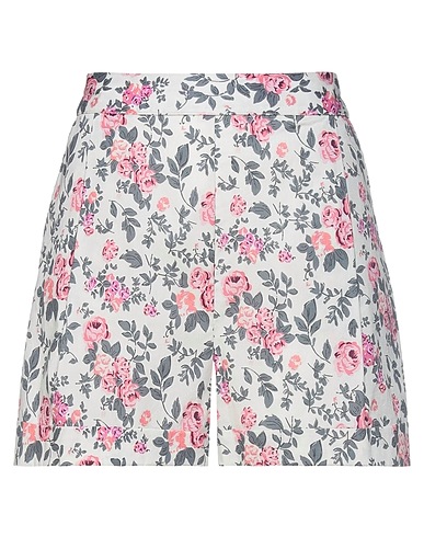 SEMICOUTURE Shorts & Bermuda White 96% Cotton, 4% Elastane