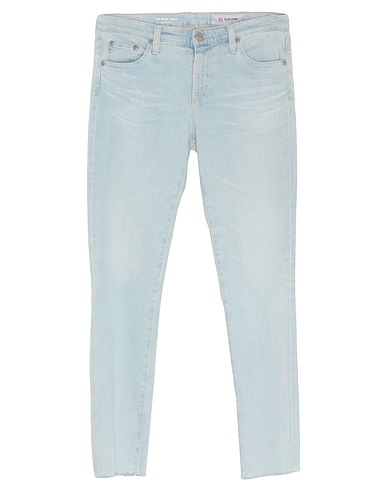 AG JEANS Denim trousers Blue 98% Cotton, 2% Polyurethane
