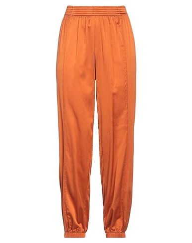 JIJIL Casual pants Tan 58% Cotton, 35% Silk, 7% Elastane