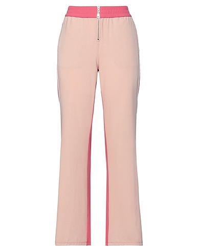 TWINSET Casual trouser Blush 88% Polyester, 12% Elastane, Cotton