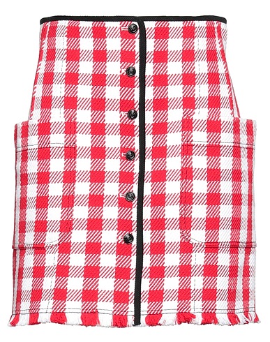 PHILOSOPHY di LORENZO SERAFINI Mini skirt Red 70% Cotton, 30% Polyester