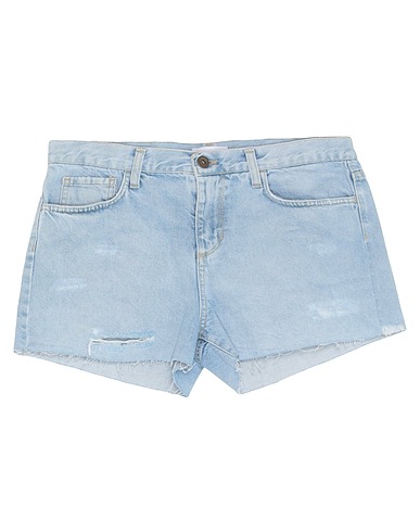 MERCI ITALIA Denim shorts Blue 100% Cotton