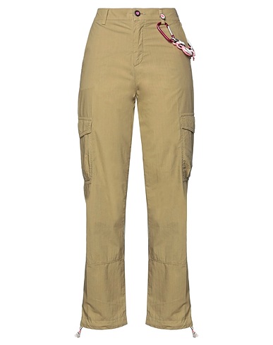 I LOVE MP Casual trouser Military green 100% Cotton