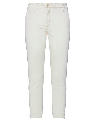 MASON'S Casual trouser ICON Ivory 97% Lyocell, 3% Lycra®