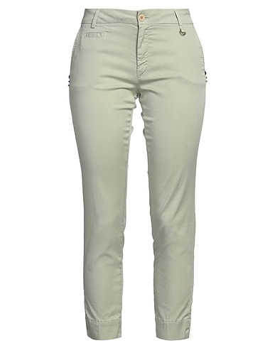 MASON'S Casual trouser ICON Light green 97% Lyocell, 3% Lycra®