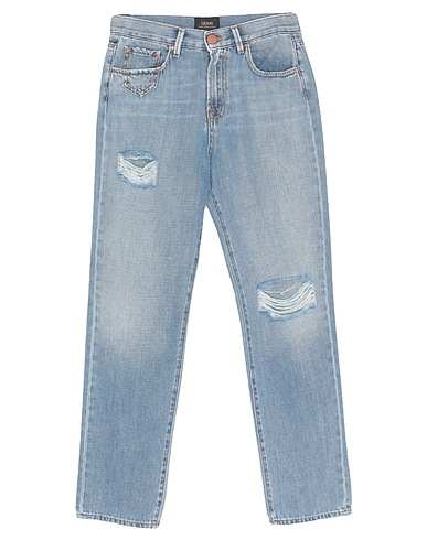 GEMS Denim trousers Blue 100% Cotton