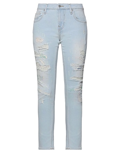 GUESS Denim trousers Blue 98% Cotton, 2% Elastane