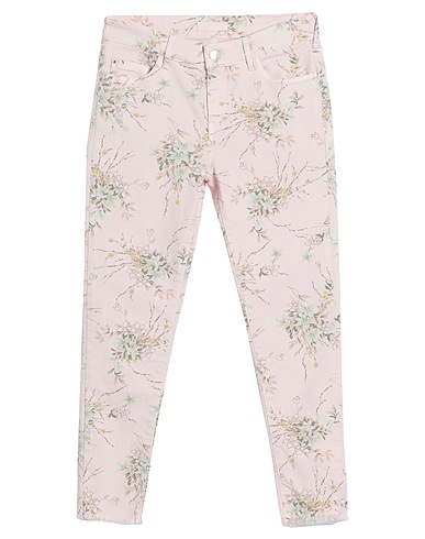 KOCCA Denim trousers Light pink 98% Cotton, 2% Elastane