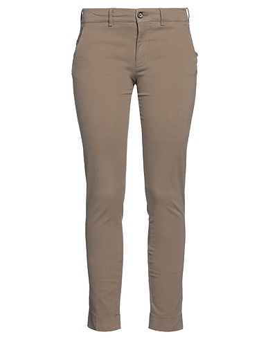 BERWICH Casual pants Beige 62% Cotton, 33% Lyocell, 5% Elastane