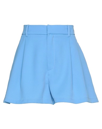 ANONYME DESIGNERS Shorts & Bermuda Sky blue 95% Polyester, 5% Elastane