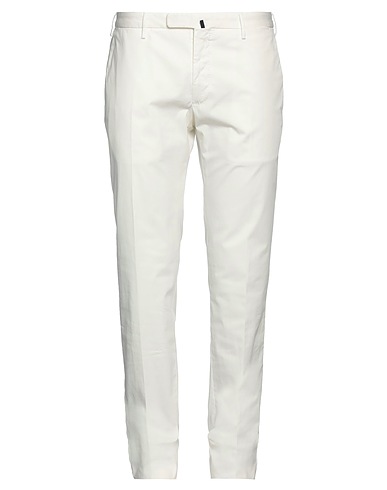 INCOTEX Casual pants 1951 BY SLOWEAR White 97% Cotton, 3% Elastane