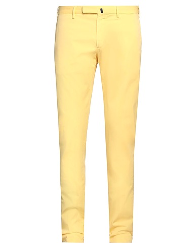 INCOTEX Casual trouser 1951 BY SLOWEAR Yellow 97% Cotton, 3% Elastane