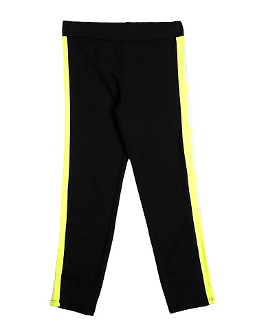GCDS MINI Leggings Nero 90% Cotone, 10% Lycra®