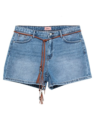 ONLY Shorts jeans Blu 100% Cotone