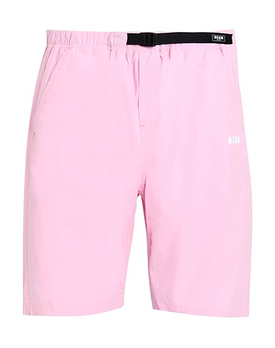 MSGM Shorts & Bermuda Rosa 100% Cotone