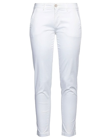 BARBA Napoli Pantalone Bianco 98% Cotone, 2% Elastan