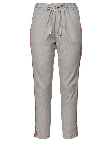 BARBA Napoli Hosen Grau 85% Baumwolle, 14% Leinen, 1% Elastan