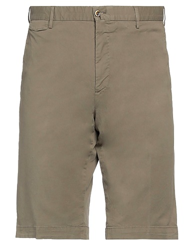 PT Torino Shorts & Bermuda Taupe 98% Cotton, 2% Elastane