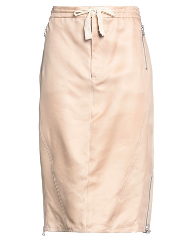 ERMANNO SCERVINO Gonna midi Beige 66% Lino, 34% Cotone