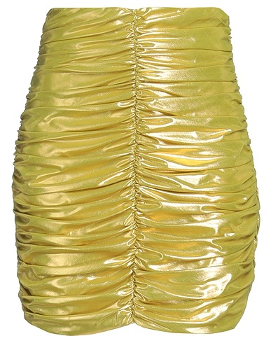 ANIYE BY Minigonna Verde lime 100% Poliestere