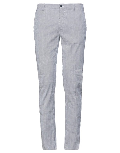 MASON'S Casual trouser White 59% Cotton, 38% Linen, 3% Elastane